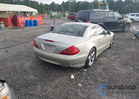 2003 Mercedes-Benz Sl 500 z USA, uszkodzony, nr VIN WDBSK75F13F012912